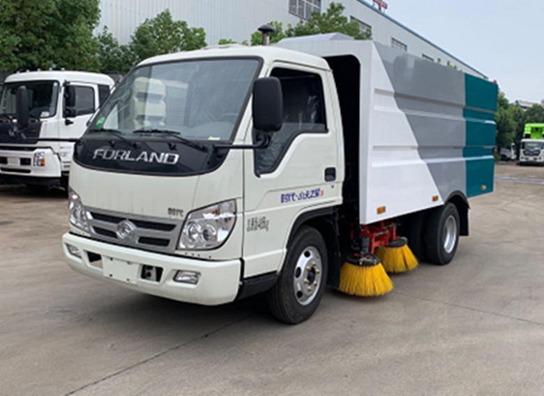 國六福田藍牌掃路車產品推薦——掃路車廠家