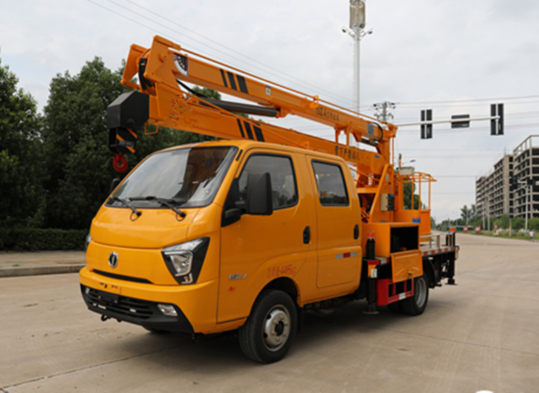  藍牌雙排國六13.5米高空作業車產品推薦