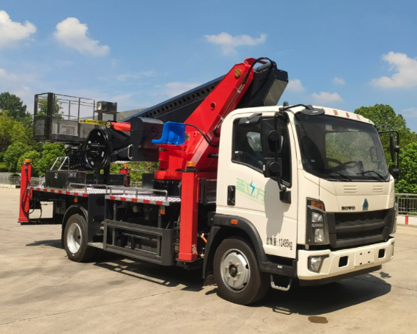 17.5米重汽綠牌純電動(dòng)高空作業(yè)車