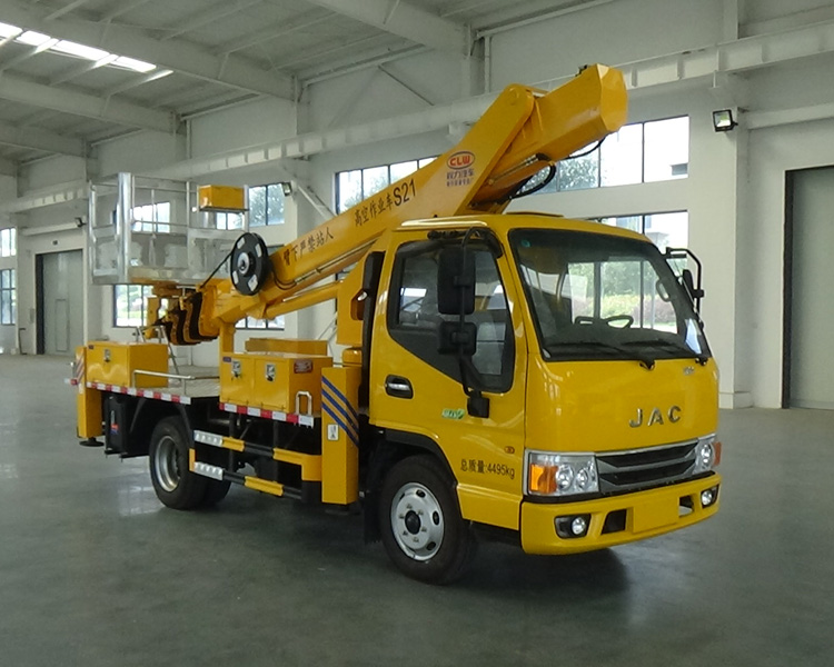 江淮藍(lán)牌21米高空作業(yè)車